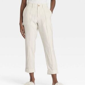 a new day Cream Ankle Pants